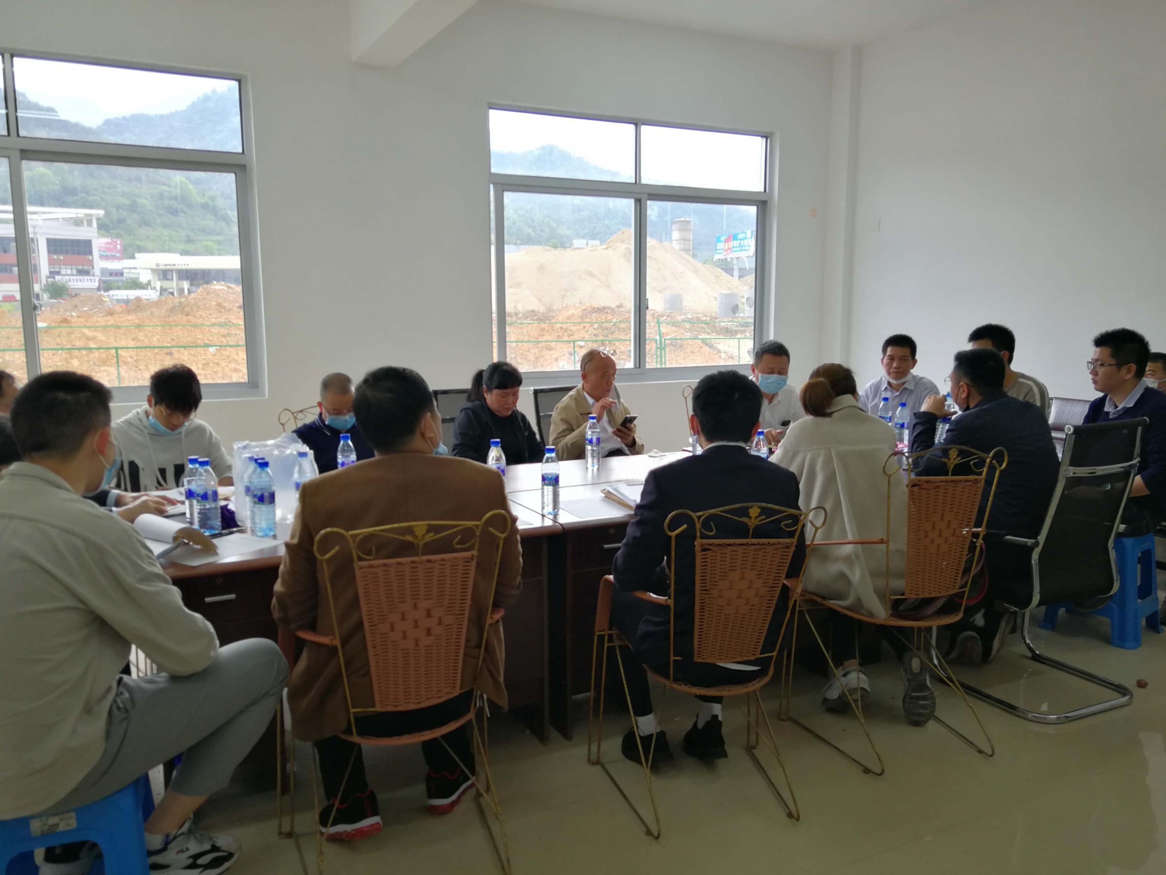 福建省農(nóng)業(yè)生產(chǎn)資料閩西（龍門）物流中心順利通過聯(lián)合驗收