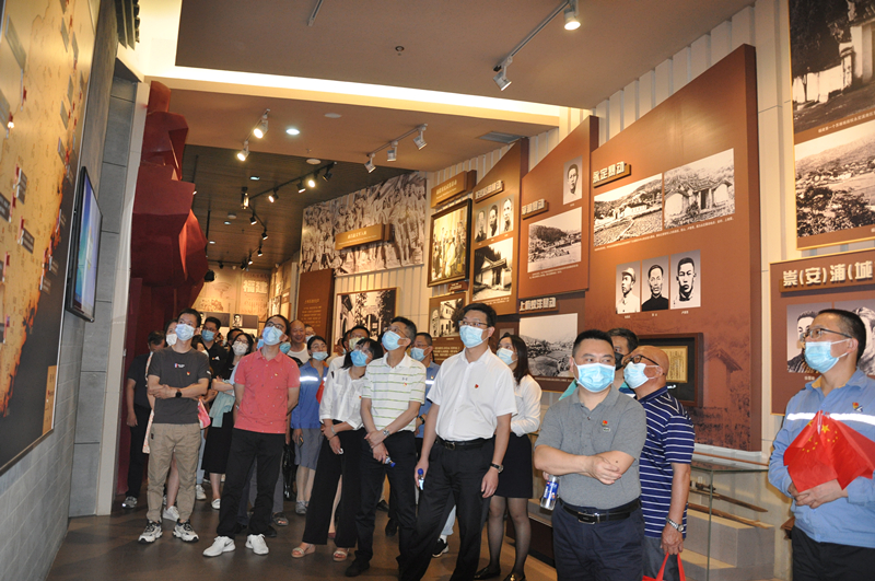 省福農(nóng)集團(tuán)組織參觀(guān)“紅色福建 光耀千秋”主題展