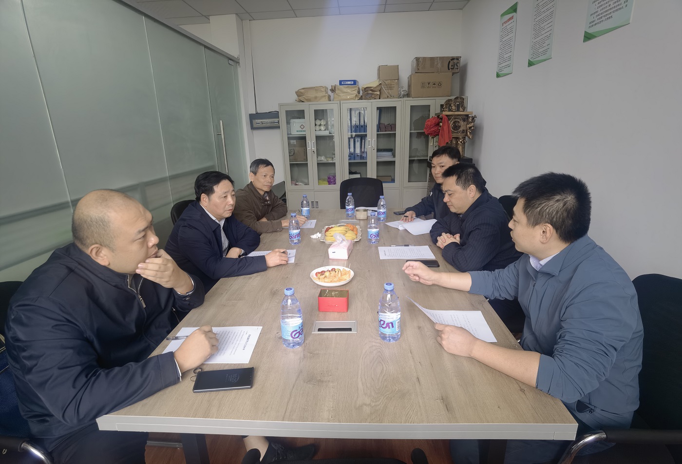 省社黨組成員、紀(jì)檢組組長(zhǎng)鄭恢先到鑫源肥業(yè)調(diào)研指導(dǎo)
