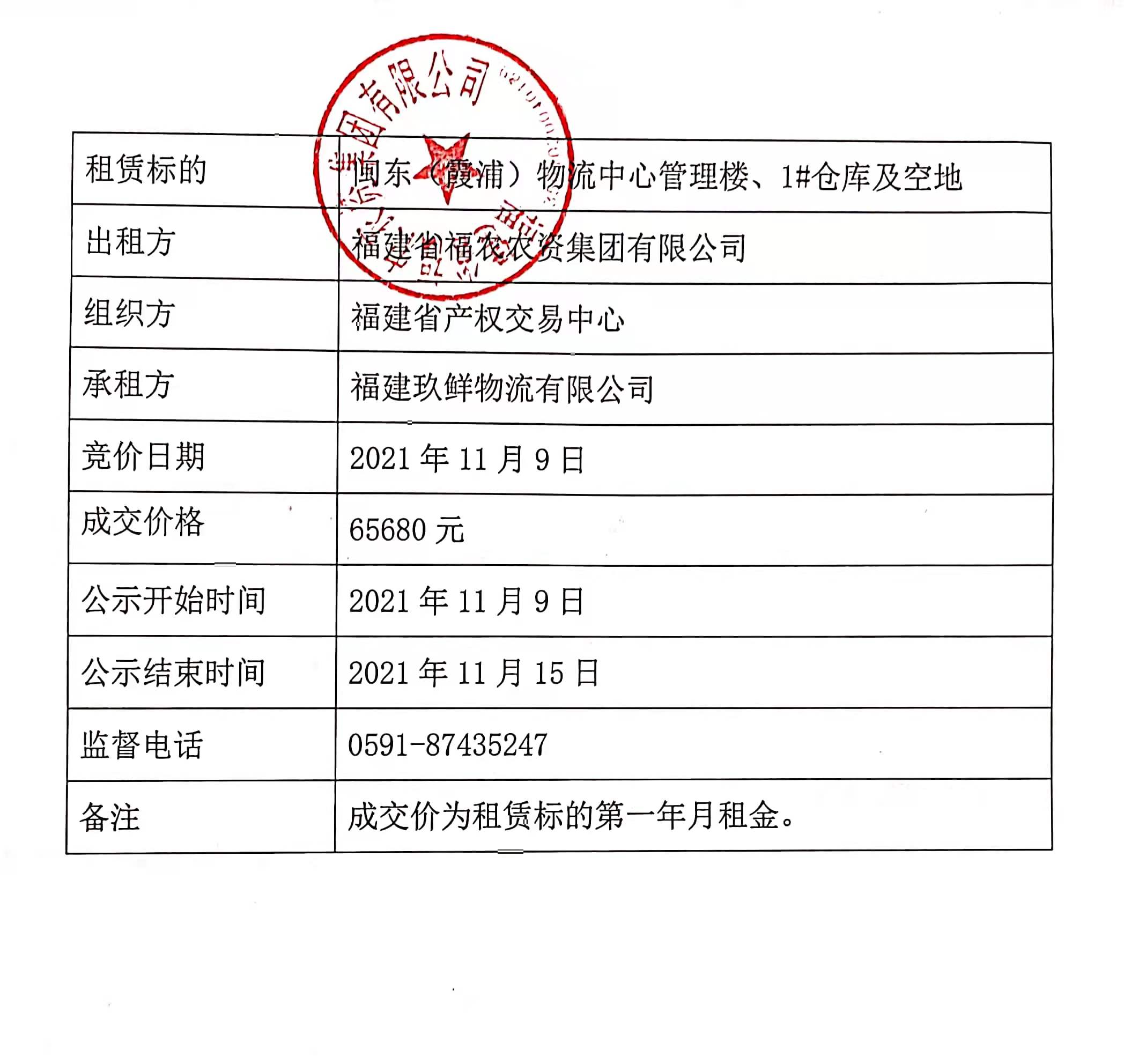 公示