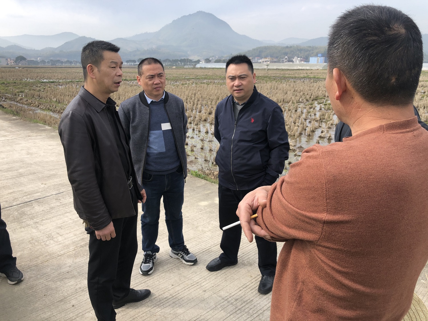 集團(tuán)公司總經(jīng)理傅振星到南平調(diào)研春耕備耕工作